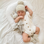 Coffret Cadeau de Luxe Tricot Bébé - Gris