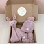 Coffret Cadeau de Luxe Tricot Bébé - Rose
