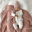 Coffret Cadeau de Luxe Tricot Bébé - Rose